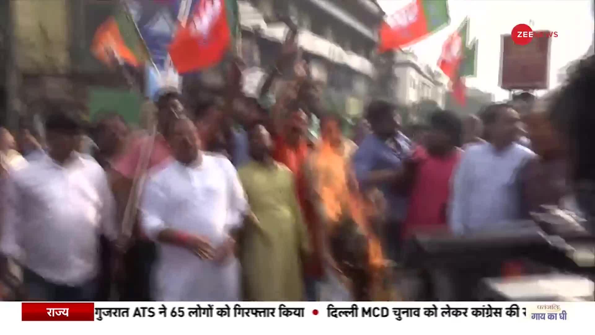 Akhil Giri On Draupadi Murmu: TMC नेता अखिल गिरी के विवादित बयान के खिलाफ विरोध प्रदर्शन