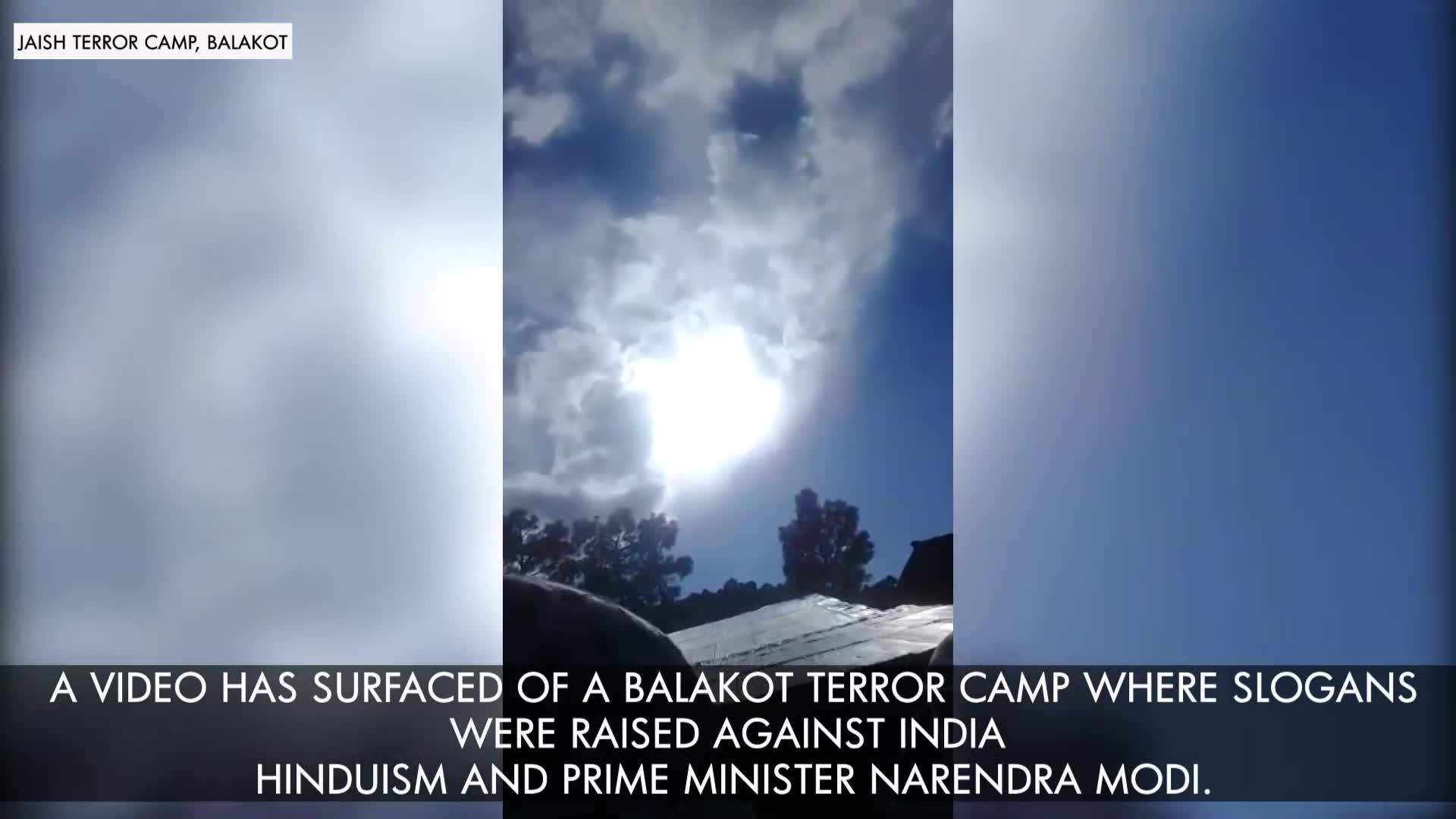पाकिस्तान के बालाकोट में आतंकी कैंप फिर से सक्रिय, JeM ने शुरू की आतंकवादियों की ट्रेनिंग; देखिए वीडियो
