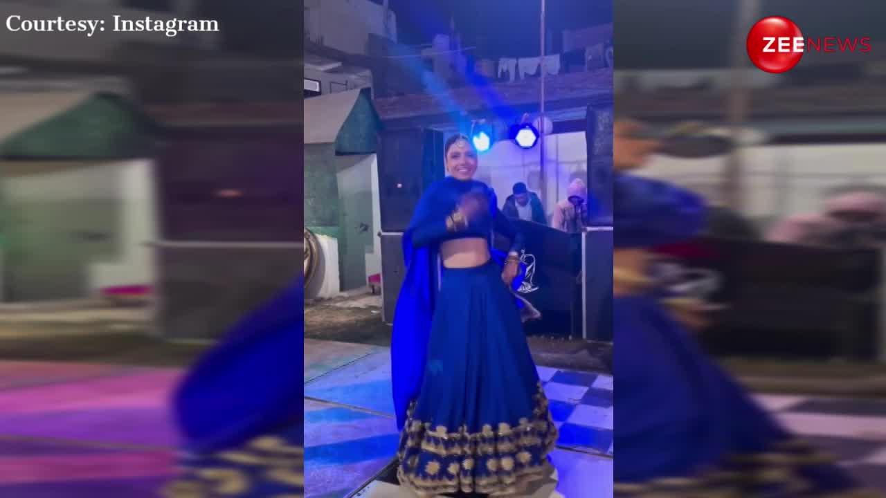 नीला लहंगा पहन हरियाणवी गाने पर लड़की ने किया जबरदस्त डांस, वीडियो ने बढ़ाया इंटरनेट का पारा