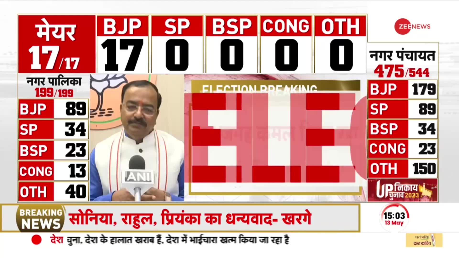 UP Nikay Chunav Results 2023: बंपर जीत के बाद केशव प्रसाद मौर्य बोले, BSP-SP का सूपड़ा साफ है