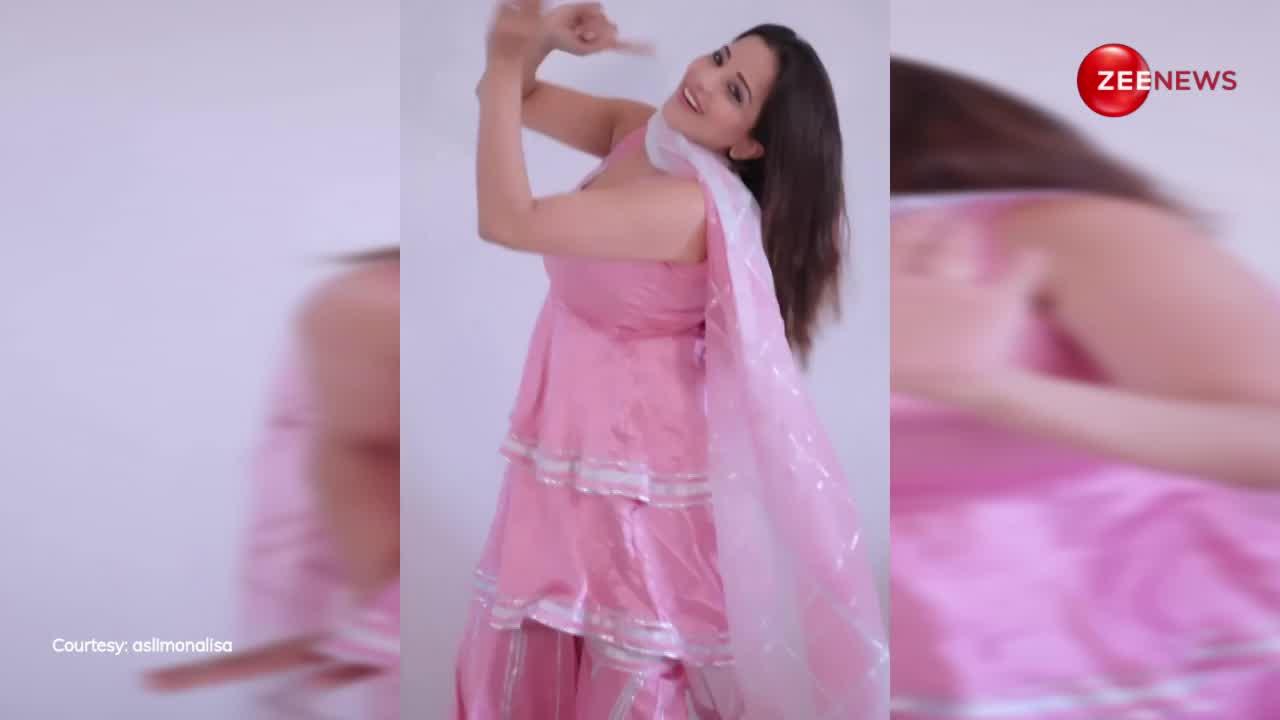 भोजपुरी एक्ट्रेस Monalisa ने हरियाणवी गाने पर किया गरदा डांस, सेक्सी अंदाज देख लोगों ने खोए अपने होश