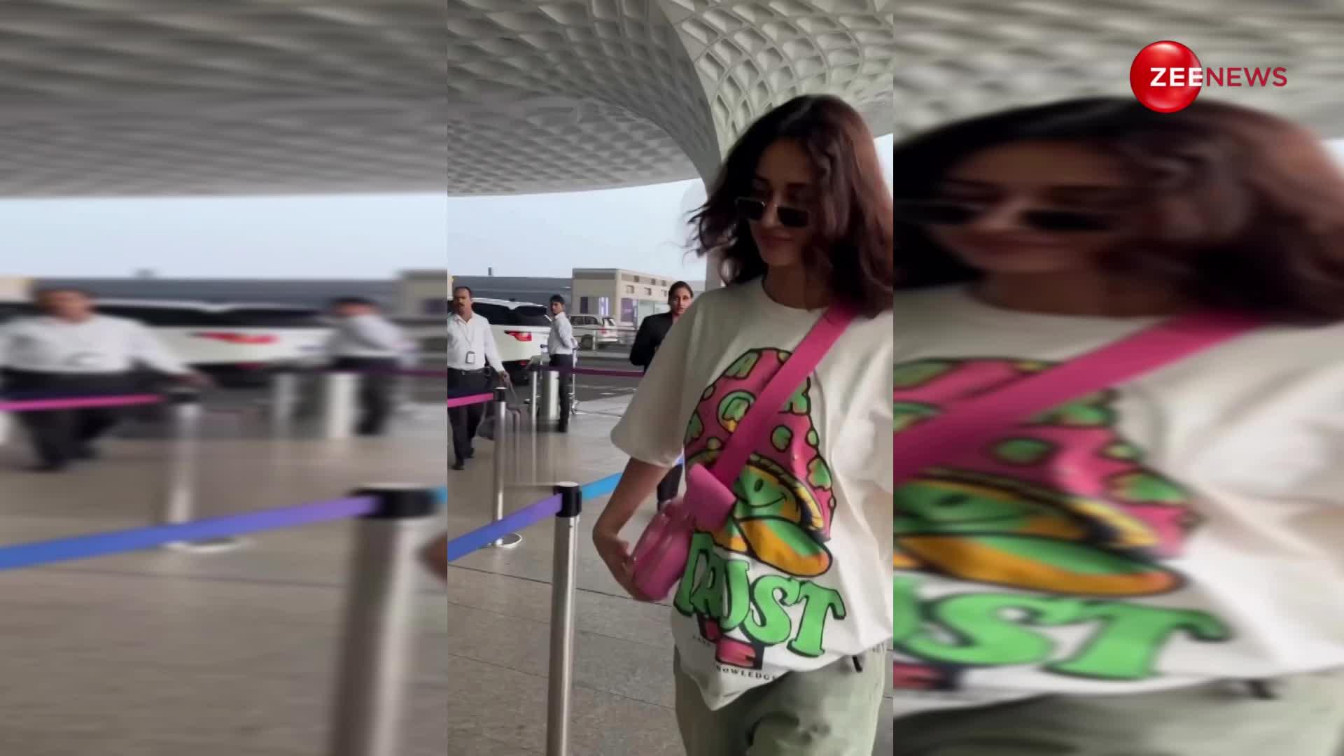 ढीली टी शर्ट के साथ छोटा सा निक्कर पहन Disha Patani एयरपोर्ट पर इस हाल में हुईं स्पॉट, देख लोगों ने किया ट्रोल