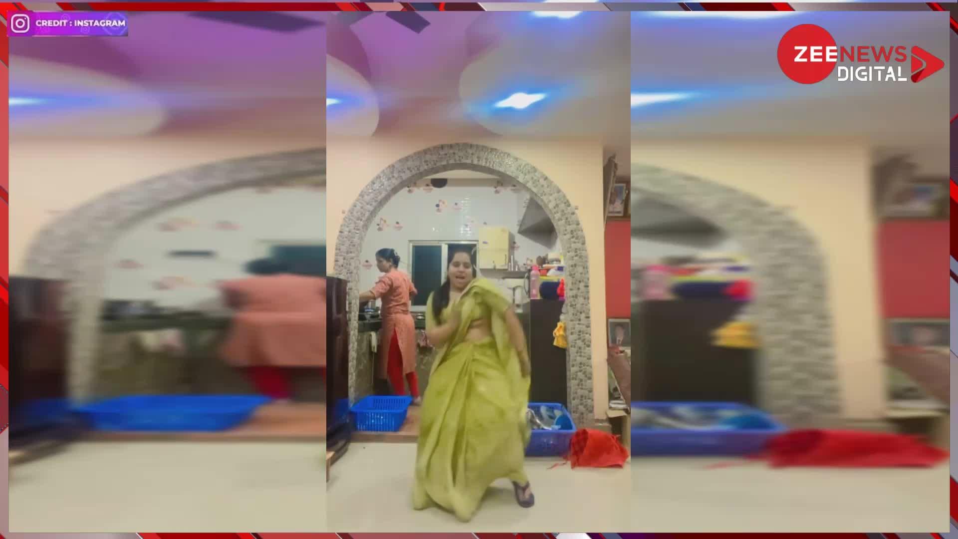 Viral Video: बहू ने सास के सामने किया आइटम सॉन्ग पर डांस, सासू मां का रिएक्शन देख उड़ जाएंगे होश!
