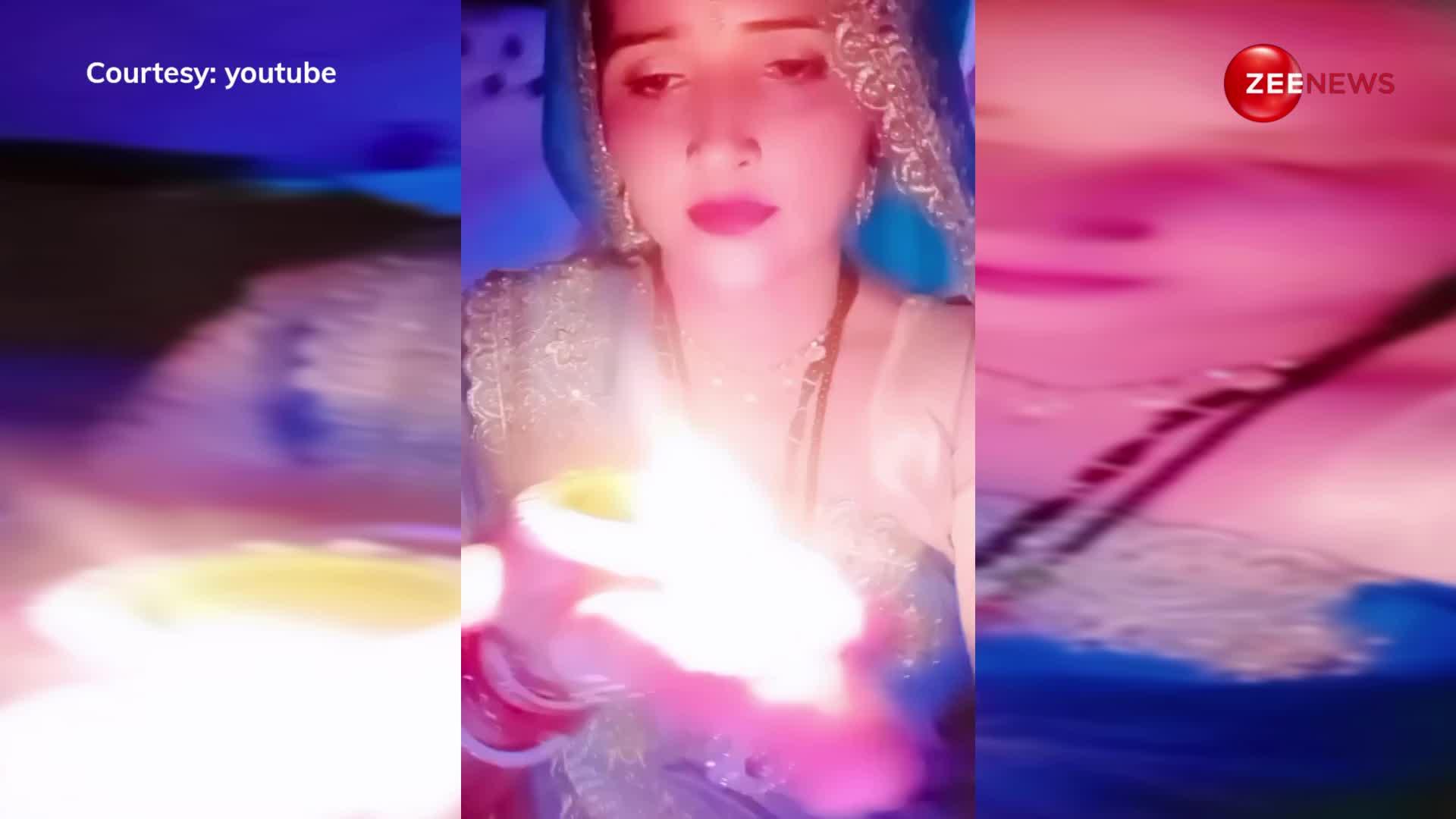Sachin की पाकिस्तानी माशूका Seema Haider ने कुछ इस तरह मनाई दीपावली, देखें ये वीडियो