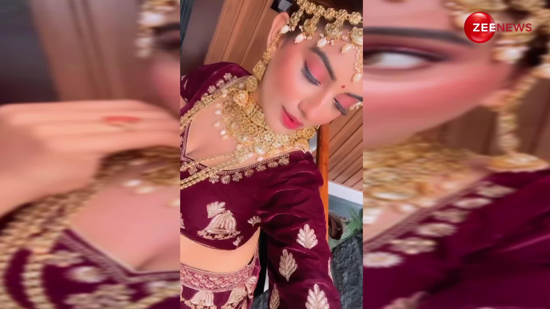 शादी का जोड़ा पहन Akshara Singh ने बनाई वीडियो दिखाई ऐसी कातिलाना अदाएं, देख मचल उठा लोगों का दिल