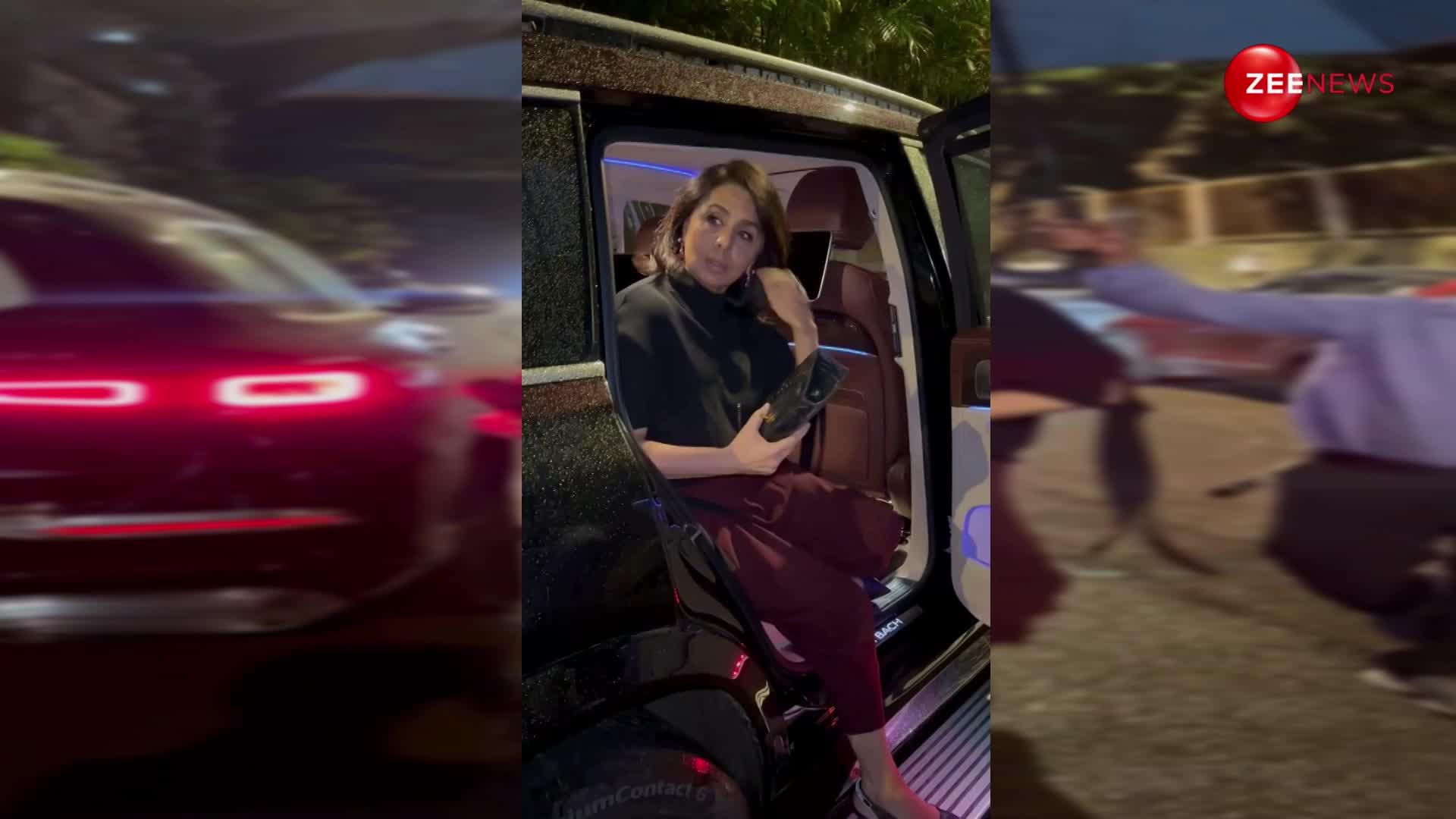 Neetu Singh गाड़ी से निकलते ही हुईं ऊप्स मोमेंट का शिकार, वीडियो हुआ वायरल