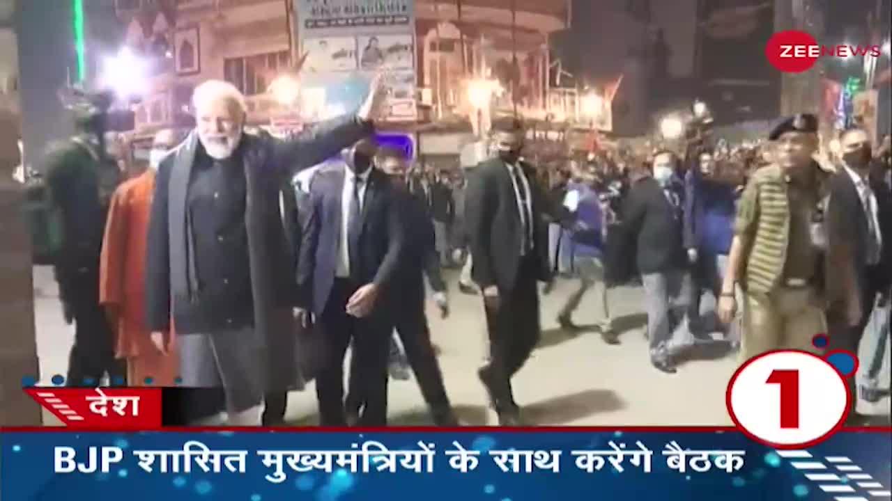 PM Narendra Modi के Varanasi दौरे का आज दूसरा दिन