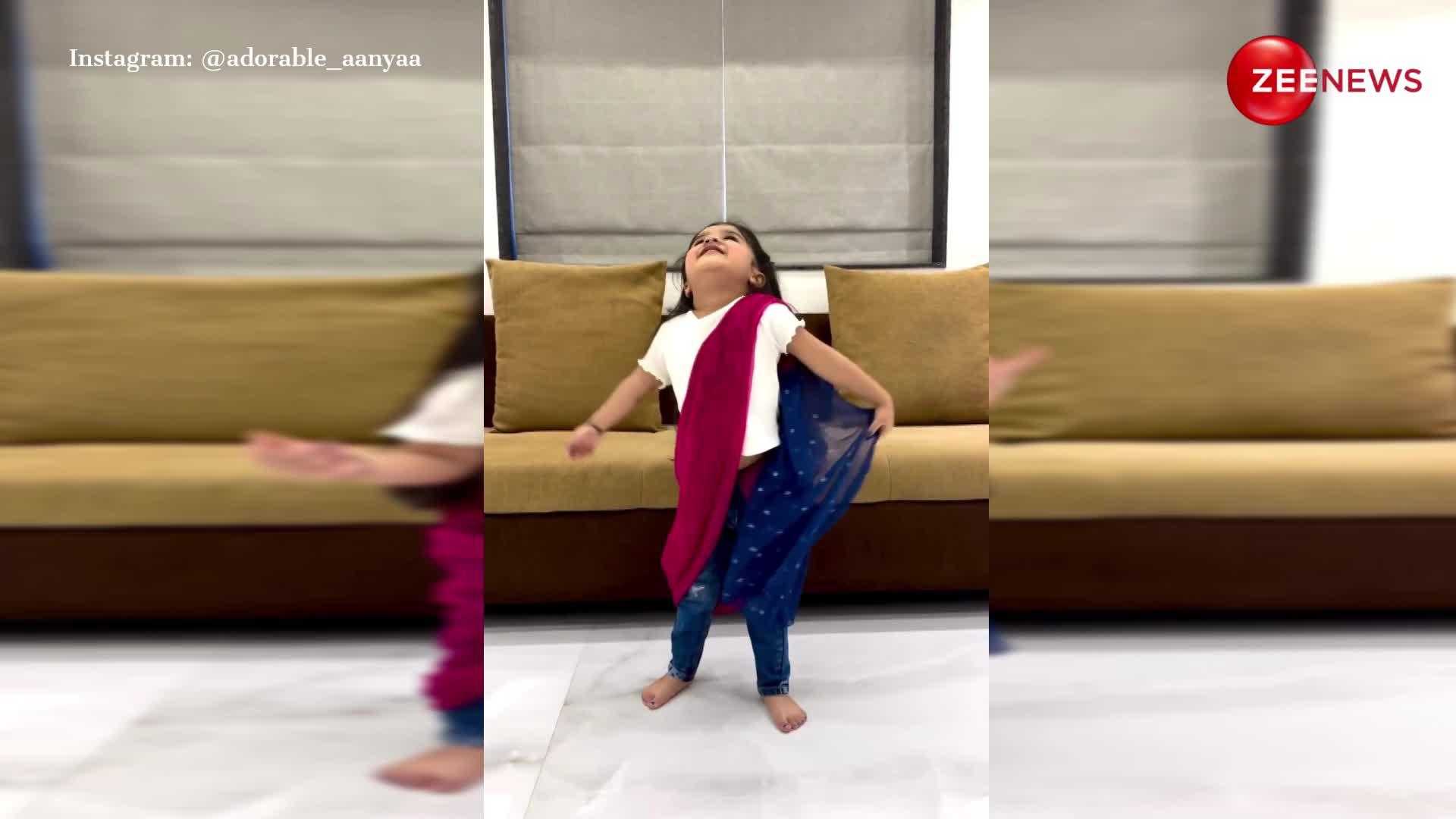 Pushpa 2 के गाने पर साड़ी पहन नाची 4 साल की बच्ची, देख Rashmika Mandanna ने कर डाला कमेंट; लिखा- वट ए Cutie