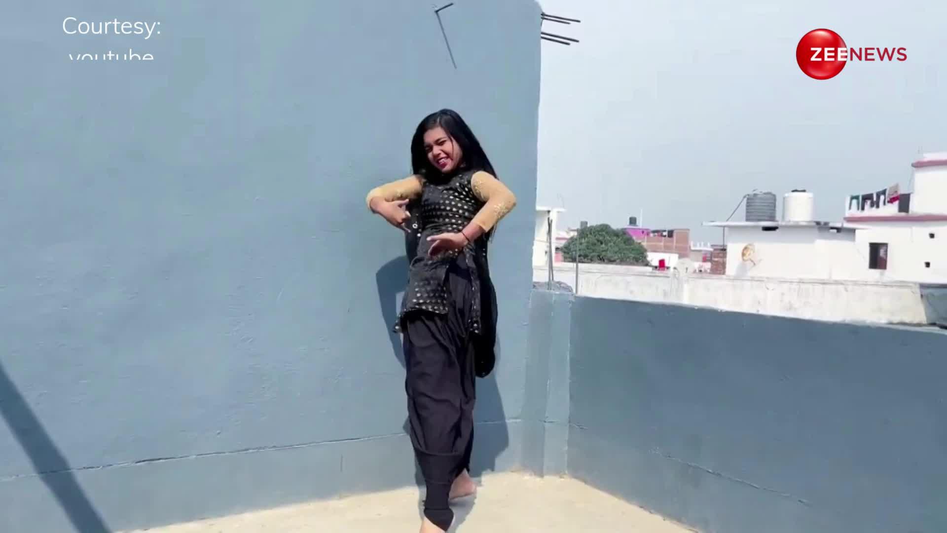 Sapna Choudhary के गाने Tu Cheez Lajawab पर 12 साल की लड़की ने किया गजब का डांस, देखकर हैरान रह गए सभी