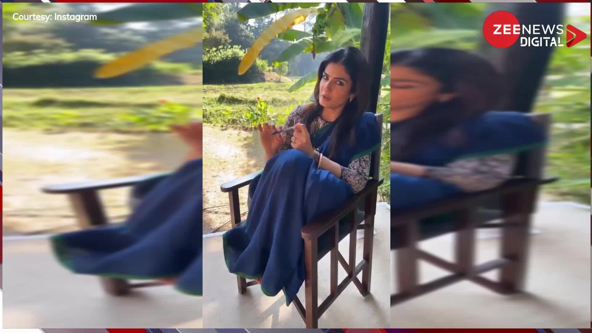Raveena Tandon ने फनी वीडियो शेयर कर कहा- बीवी से पंगा नहीं... फैंस भी हुए हस-हस कर लोटपोट