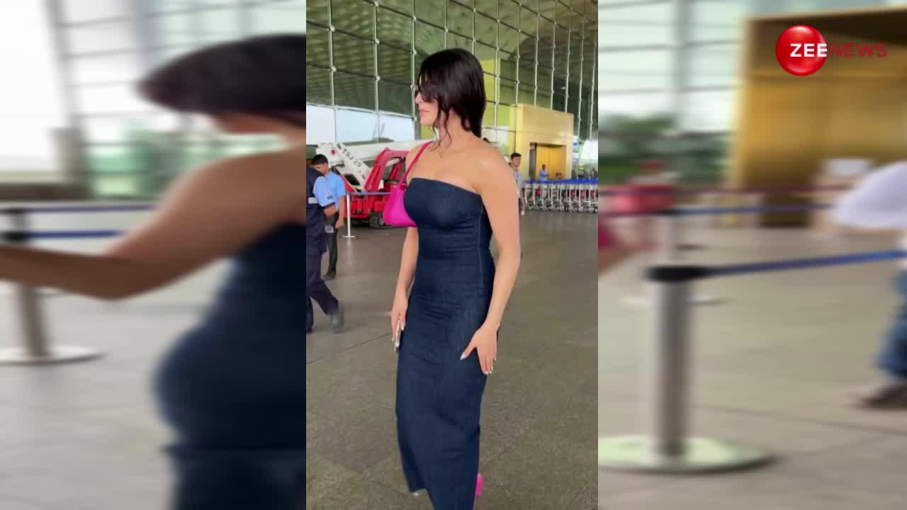 हद करती हो Urvashi Rautela! एयरपोर्ट पर पार्टी ड्रेस पहन पहुंचीं, इतनी चिपकी और टाइट सी देख ट्रोल्स बोले- सांस ले लोगी?