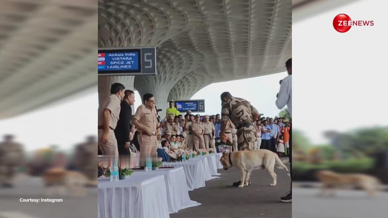 भारतीय सेना के कुत्ते ने किया ऐसा कारनामा कि चारों तरफ गूंज उठी तालियों की गड़गड़ाहट, देखें शानदार Video