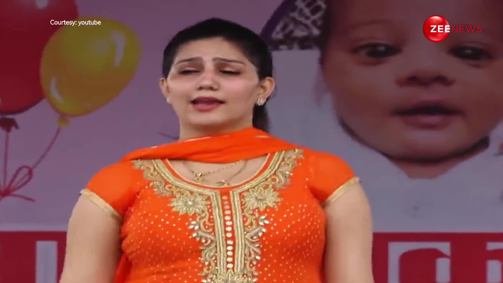 'लत लग जागी' गाने पर Sapna Chaudhary ने हिलाया अपना ऐसा बदन, देख जवान छोरों के उड़ गए होश