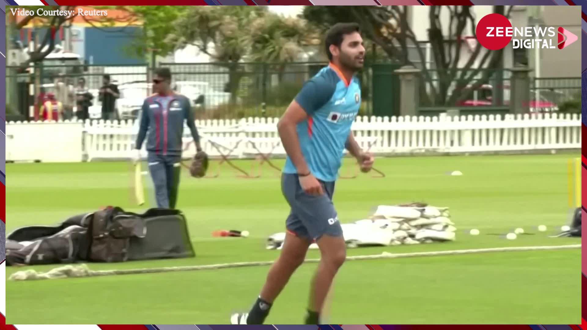 IND vs NZ सीरीज से पहले Team India ने जमकर की प्रैक्टिस, नैट्स में पसीने बहाते हुए दिखाई दिए खिलाड़ी