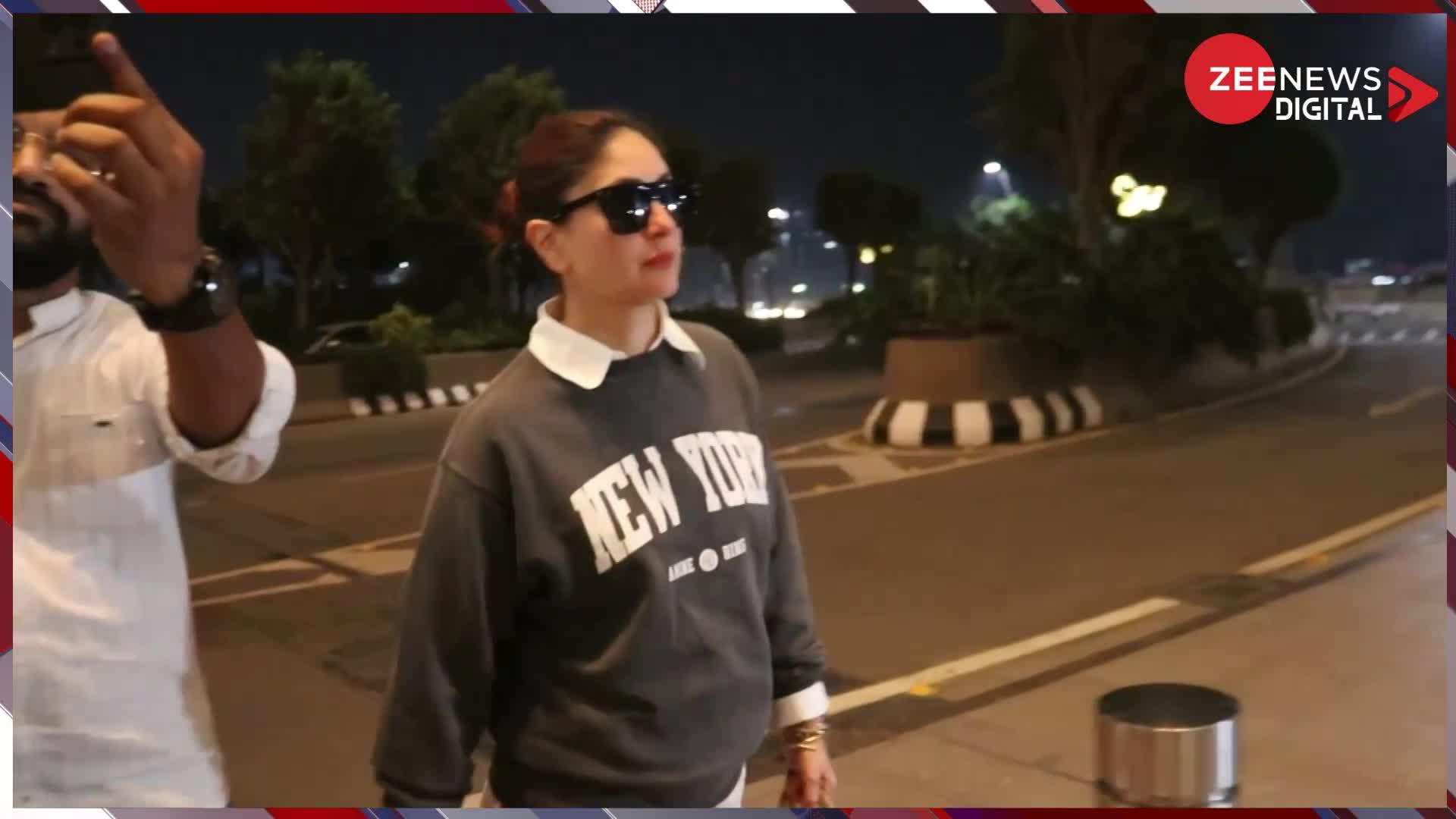 तैमूर का बर्थडे मनाने हॉलीडे पर निकलीं Kareena Kapoor, एयरपोर्ट पर इस अंदाज में नजर आई पूरी फैमिली
