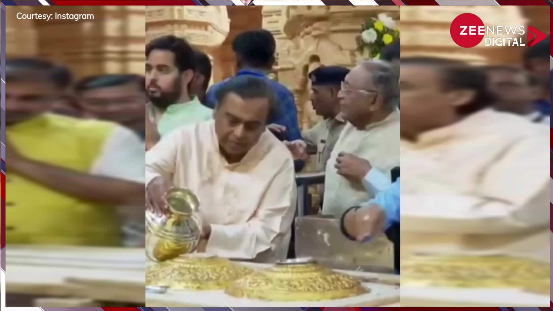 Mukesh Ambani ने बड़े बेटे के साथ सोमनाथ मंदिर में की महादेव की पूजा, शिवरात्रि के मौके पर किया 1.51 करोड़ का दान