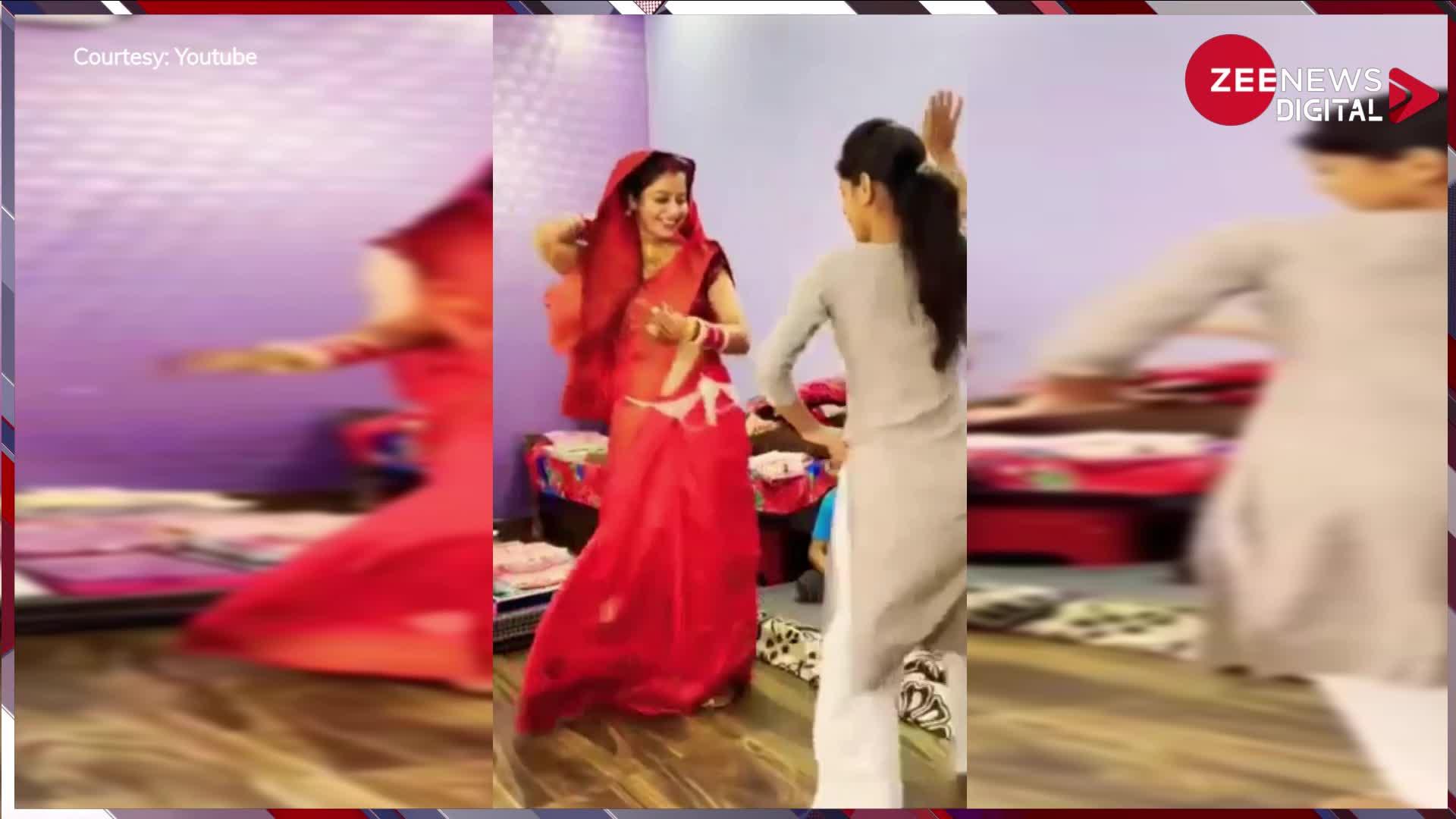 Nanad-Bhabhi Dance: ननद-भाभी बंद कमरे में लगा रही थी ठुमके, नाचते-नाचते हुआ कुछ ऐसा, शर्म के मारे हुईं लाल!