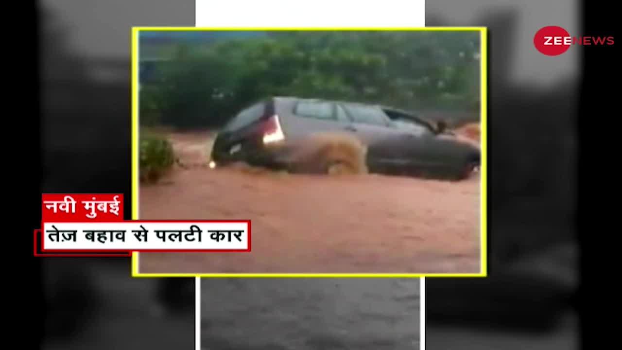Delhi, Gurugram व आसपास के इलाकों में भारी बारिश से सड़के हुईं लबालब, हर तरफ भरा पानी