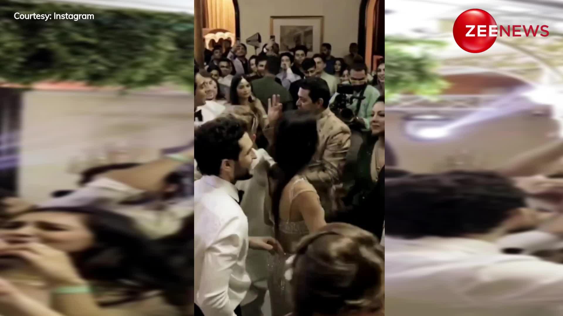 Alana Pandey की शादी में Shah Rukh Khan ने पत्नी Gauri Khan के साथ किया डांस, देखें वायरल वीडियो