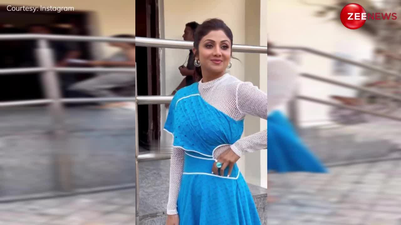 Shilpa Shetty ने पहनी मच्छरदानी जैसी ड्रेस, पब्लिक में निकलीं तो हुईं ट्रोल; देख लोग बोले- 100 रुपए की पालिका से खरीदी होगी