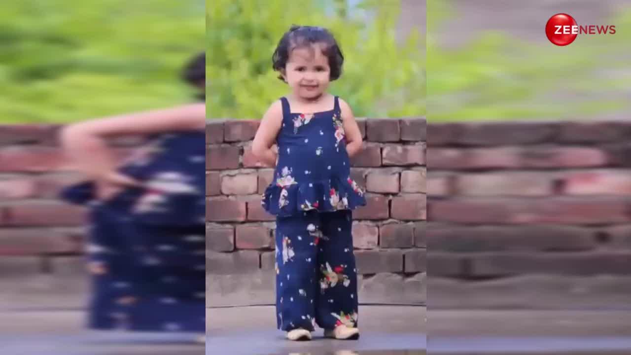 Little Girl Dance: Sapna Choudhary से भी सुथरा डांस करती है ये छोटी बच्ची, डांस एक्सप्रेशन देख फिदा हुए लोग