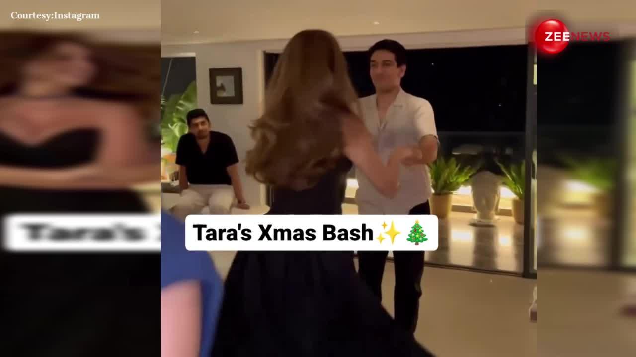 क्रिसमस पार्टी में Tara Sutaria ब्लैक ड्रेस में ये किसके साथ डांस करती हुई आईं नजर? Orry ने कैमरे के सामने दिया ऐसा रिएक्शन