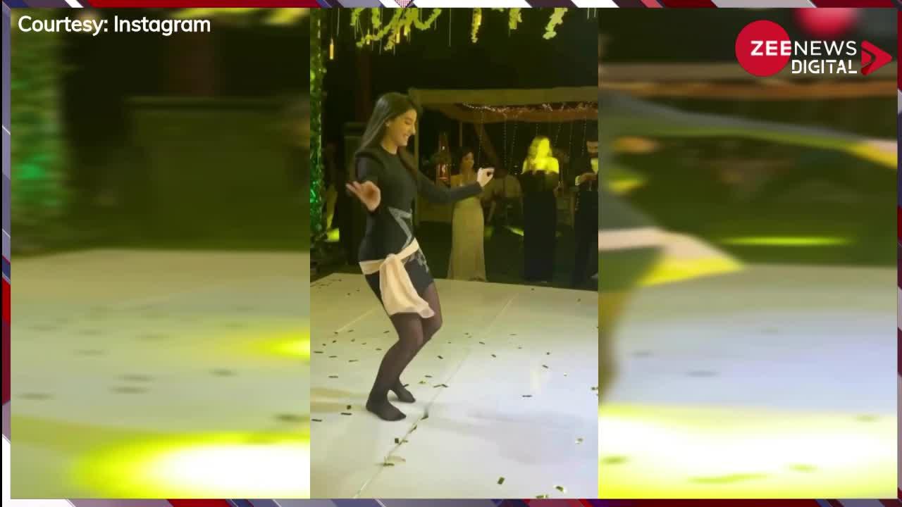 Nora Dance Video: एक शादी में Nora Fatehi ने घूंघरु छोड़ दुपट्टा बांध डांस स्टेज पर किया बैली डांस, खड़े होकर ताली बजाने लगे लोग