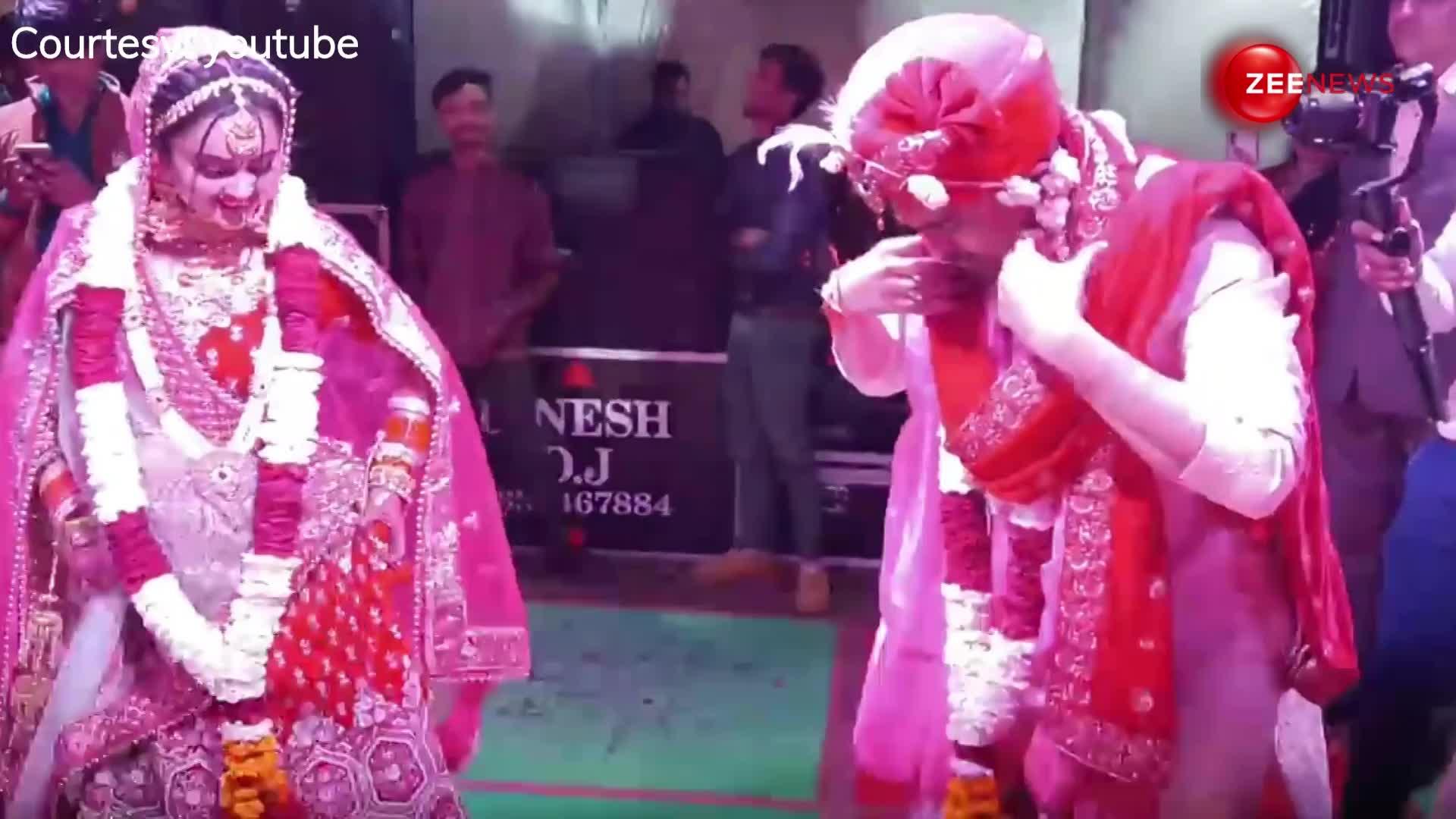 'Sapne Me Milti Hai' गाने पर दूल्हा-दुल्हन ने किया इतना जोरदार डांस, देख लोगों बना डाला वीडियो; तुरंत आए 10 मिलियन व्यूज