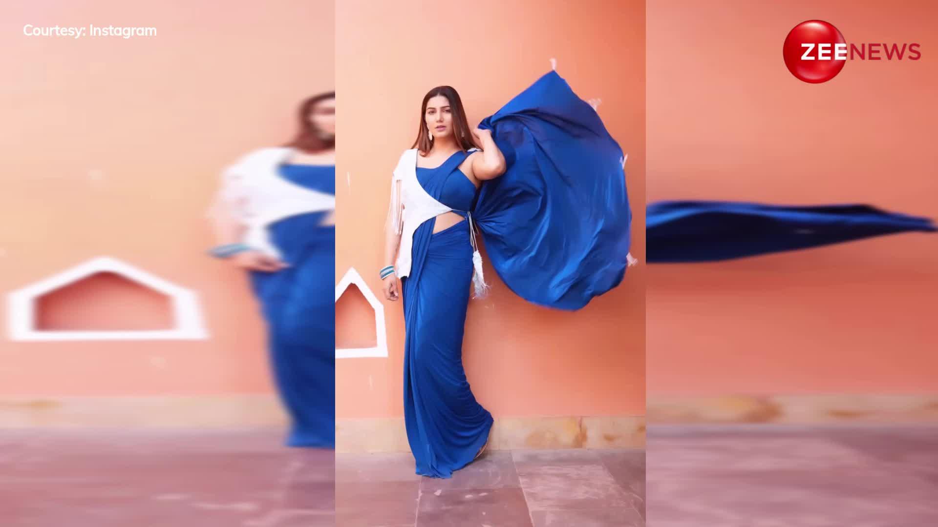नए स्टाइल में साड़ी पहन Sapna choudhary की तरह दिखाना है अदाओं का जादू, देखें ये वीडियो