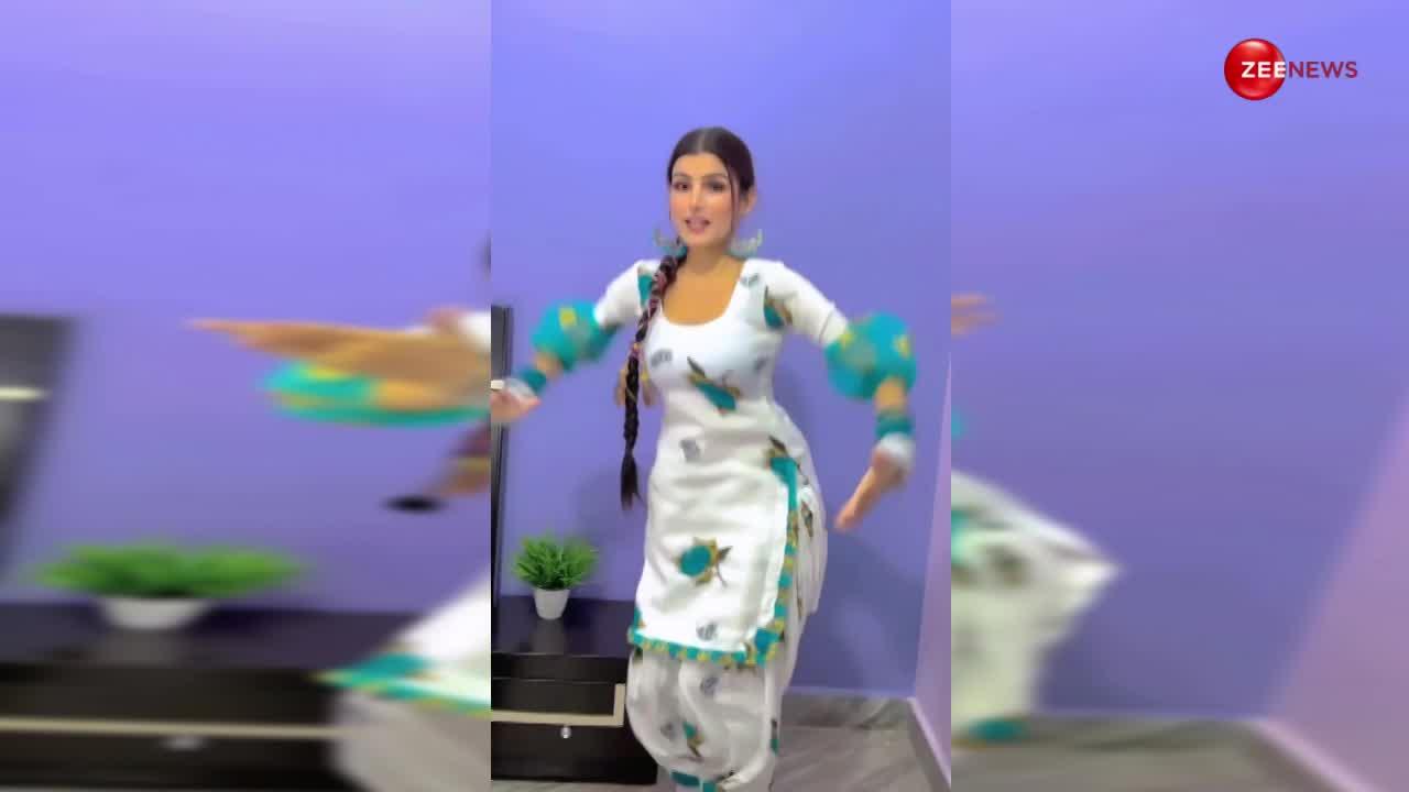 'भाभी राम राम जी..'हरियाणवी गाने पर लड़की ने किया घणा सुधरा डांस, उछल-उछलकर 'गोली चलवावेगी' पर सपना से शानदार दिए एक्सप्रेशन