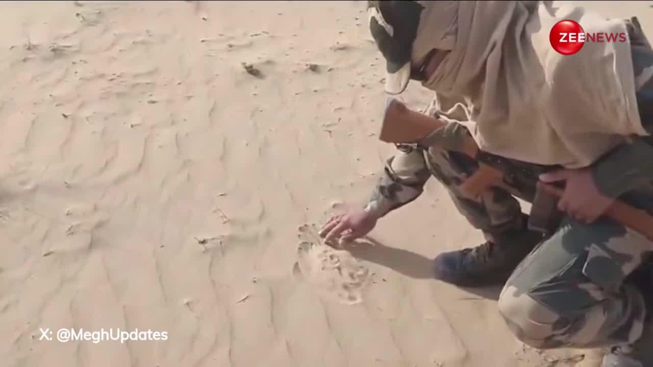 Viral Video: BSF जवान ने रेत में सेंक दिया पापड़ , 47 डिग्री तापमान पार कर गया राजस्थान का बीकानेर