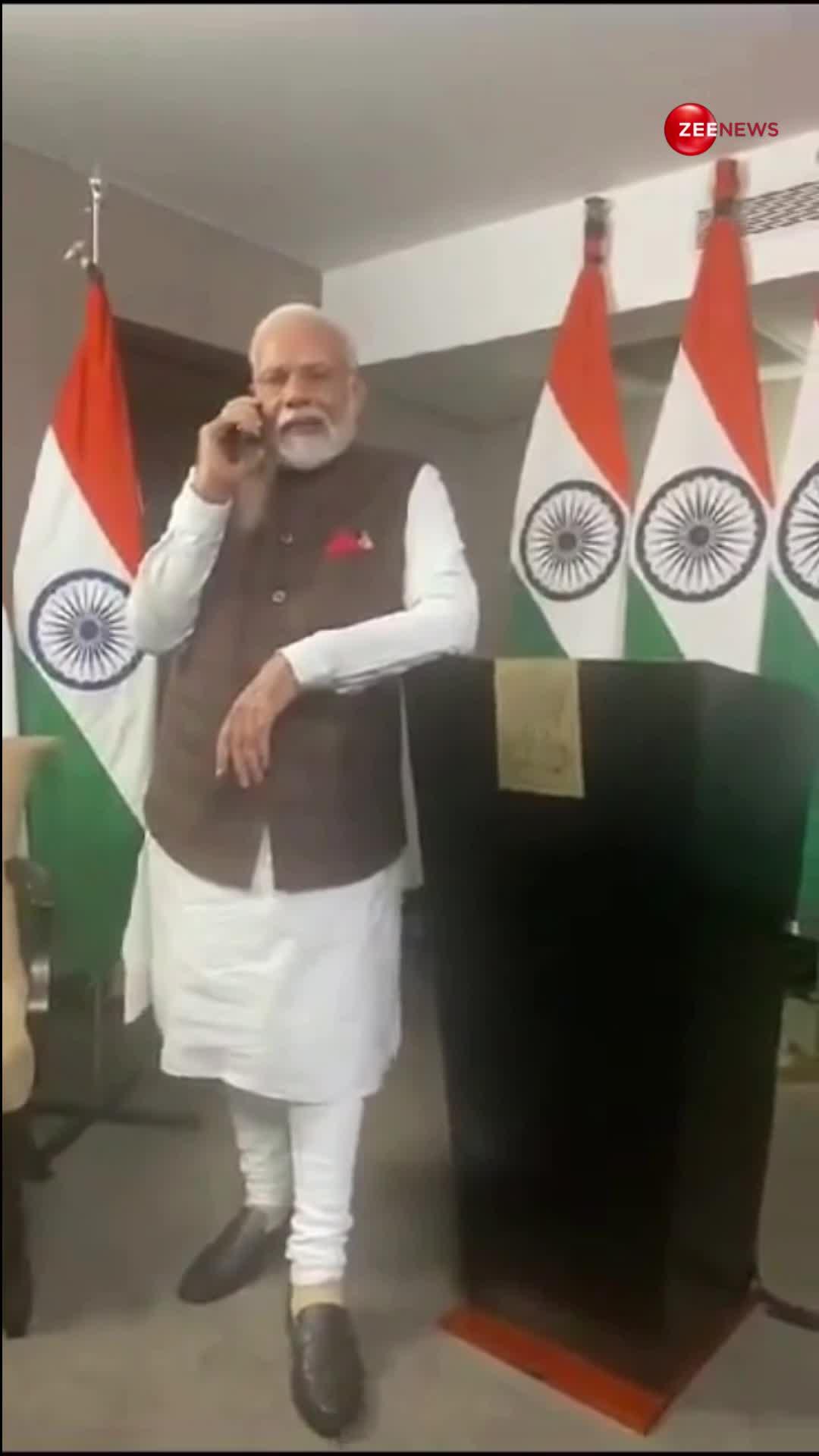 Chandrayaan-3 की सफलता पर PM Modi ने की इसरो प्रमुख से बात, वीडियो हुआ वायरल