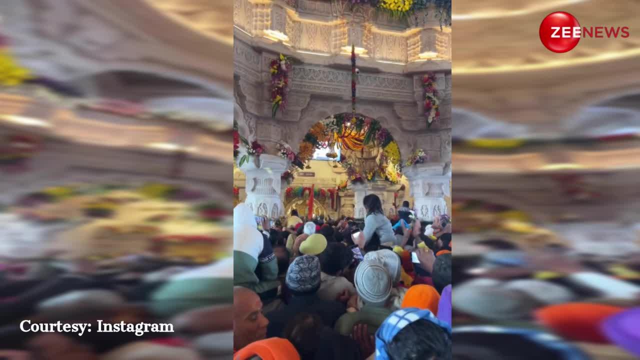 VIDEO: आम भक्तों की भीड़ में चेहरा छुपाकर फिर दर्शन करने पहुंचे अनुपम खेर