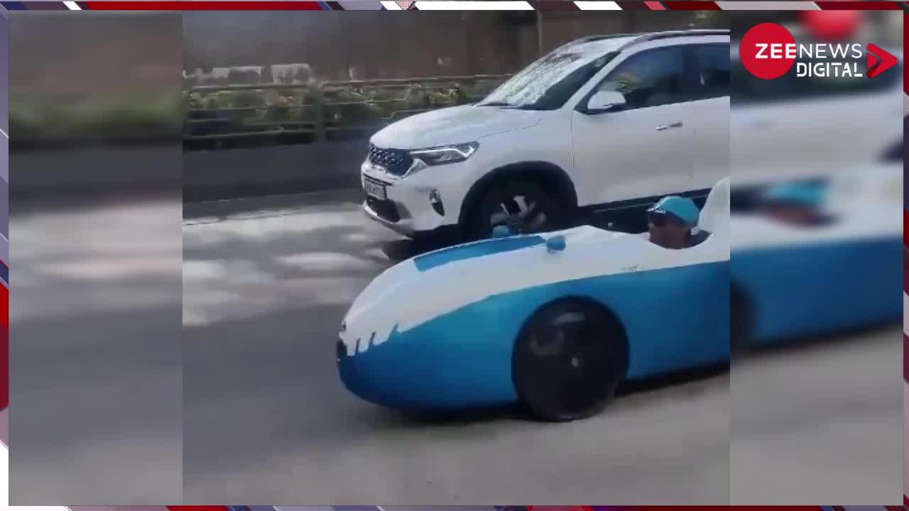 Viral Video: सड़क के बीचों-बीच दौड़ी 'बोट'! अच्छी से अच्छी कार को छोड़ दिया पीछे, देखें बेहद अनोखा नजारा