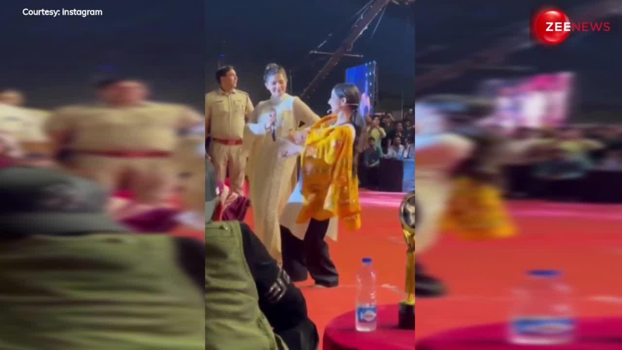 सैकड़ों की भीड़ के सामने Sapna Choudhary से लड़की ने करदी डांस सीखने की डिमांड, फिर देखें मचा जो बवाल