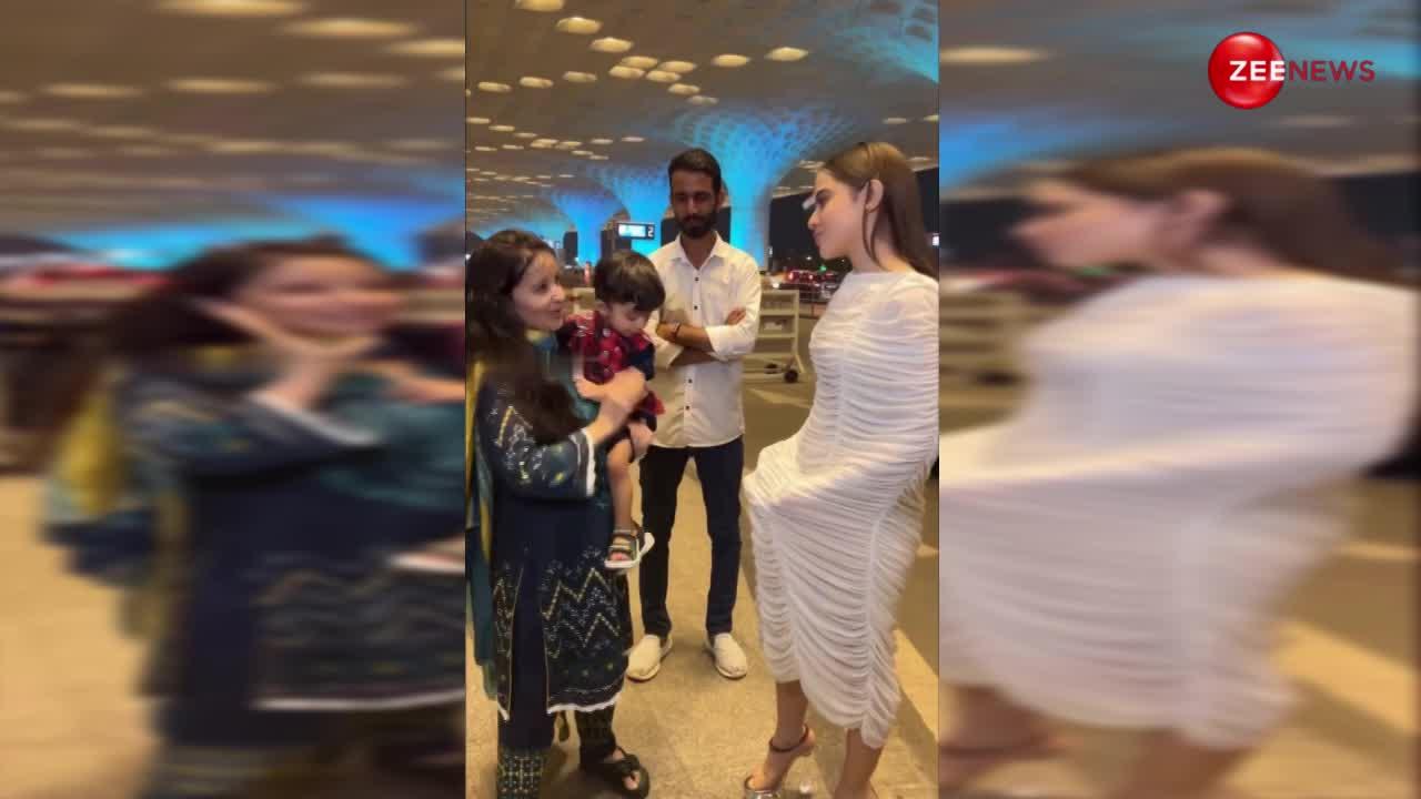 Urfi Javed ने पहन ली ऐसी ड्रेस देख एयरपोर्ट पर फूट-फूट कर रोया बच्चा, चुप करवाने के लिए बुलानी पड़ी मम्मी