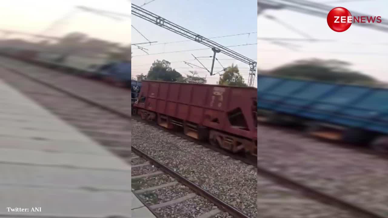 100 की स्पीड से बिना ड्राइवर के 70 किमी तक पटरी पर दौड़ती रही ट्रेन, वीडियो देख दिमाग हिल जाएगा