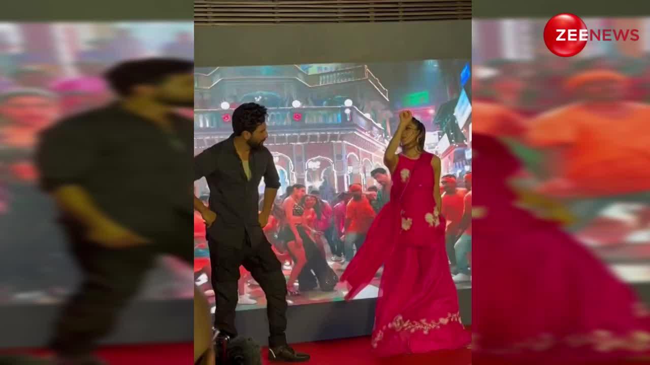 Sara Ali Khan ने अपनी आने वाली मूवी के गाने पर Vicky Kaushal के साथ किया डांस, फैंस बोले- यार इसकी शादी क्यों हो गई?