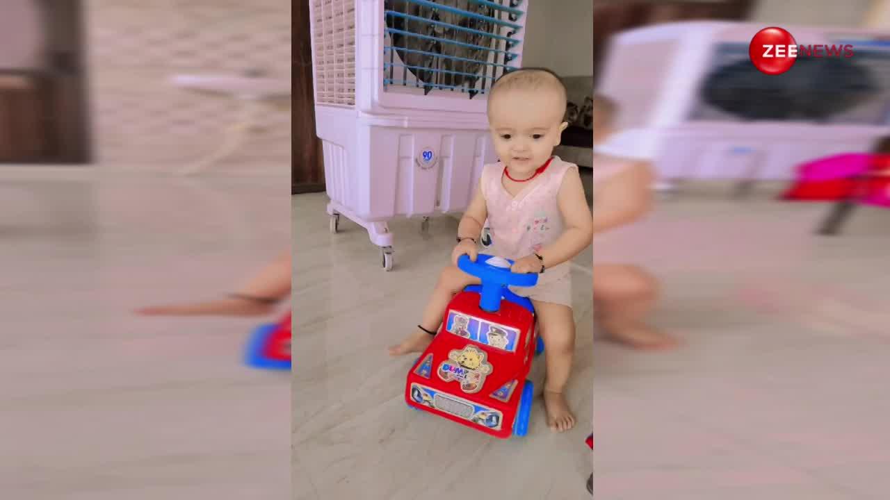 15 महीने के बच्चे का धांसू अंदाज, 'Main Nikla Gaddi Leke' पर बनाया ऐसा वीडियो; फैन हुए लोग बोले- अगला Sunny Deol