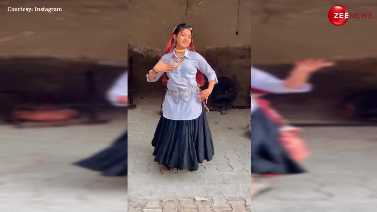 16 साल की लड़की ने 'मिठी-मिठी बोलूंगी' पर दामन पहन किया लाजवाब डांस, एक्सप्रेशन देख 'वाह-वाह' बोली पब्लिक