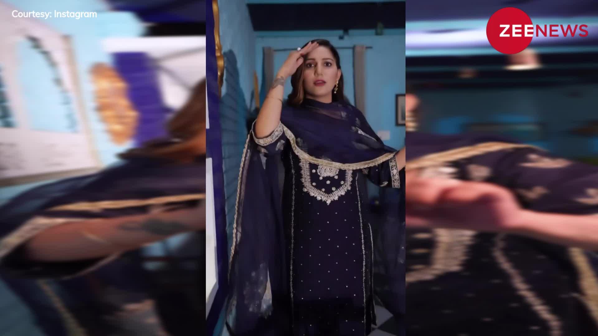 देसी क्वीन Sapna Choudhary ने फिर चलाया अपना जादू, सूट पहन 'गबरु' गाने पर दिखाया हॉट डांस...
