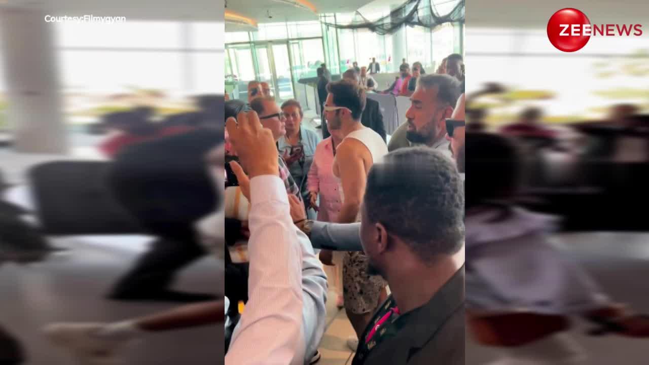 निक्कर और बनियान पहन एयरपोर्ट पर फैंस से घिरे Varun Dhawan, ट्रोल्स ने बताया मर्दों का उर्फी जावेद