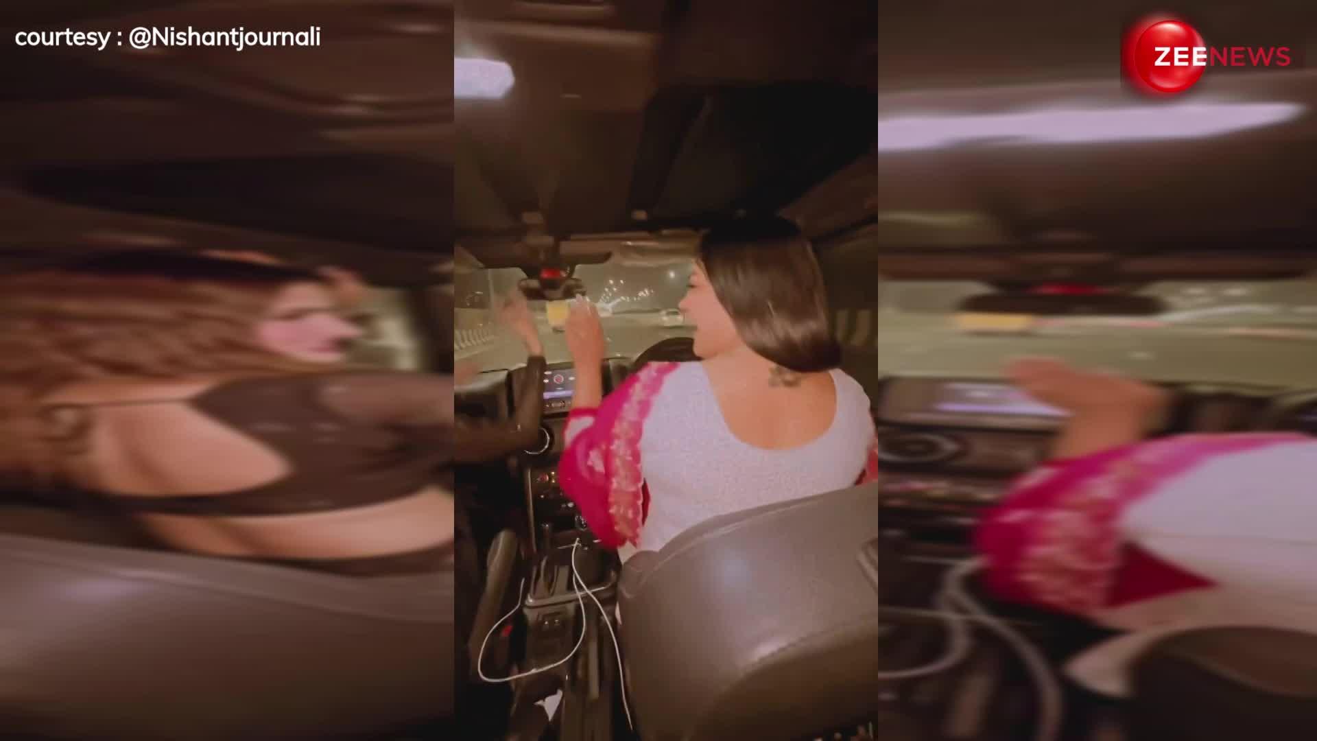 Thar चलाते  महिला  ने किया ताबड़तोड़ डांस,  वायरल Video देख आग बबूला हुई पब्लिक