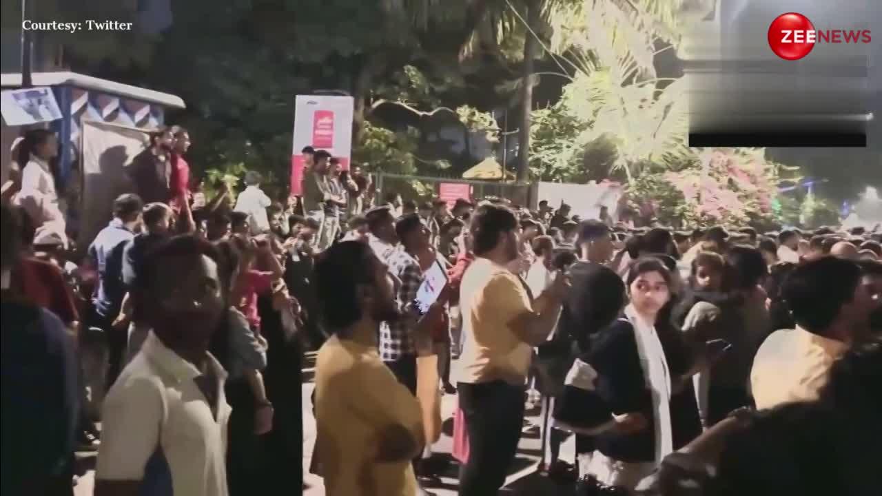 Happy Birthday Bhaijaan: Salman Khan के घर के बाहर फैंस की जबरदस्त भीड़, सुपरस्‍टार की एक झलक को तरसे लोग