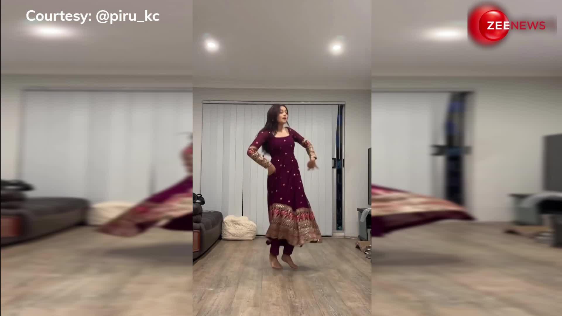 अनारकली सूट पहन लड़की ने रणबीर कपूर-माधुरी दीक्षित के 'घाघरा' गाने पर किया जबरदस्त डांस, वीडियो देख पब्लिक हुई दीवानी