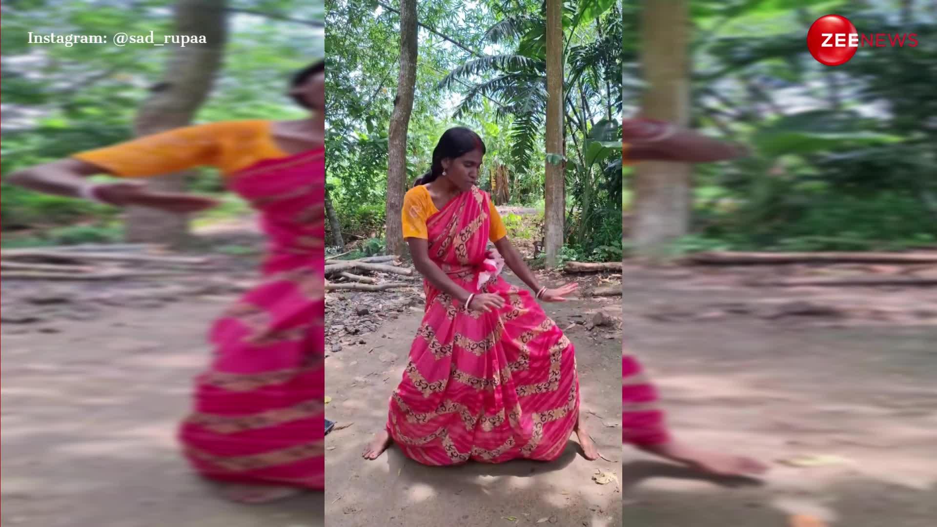 Sushmita Sen के गाने महबूब मेरे-महबूब मेरे तेरी आंखों... पर गांव की महिला ने साड़ी में किया जबरदस्त डांस, स्टेप्स देख तालियां पीटेंगे आप