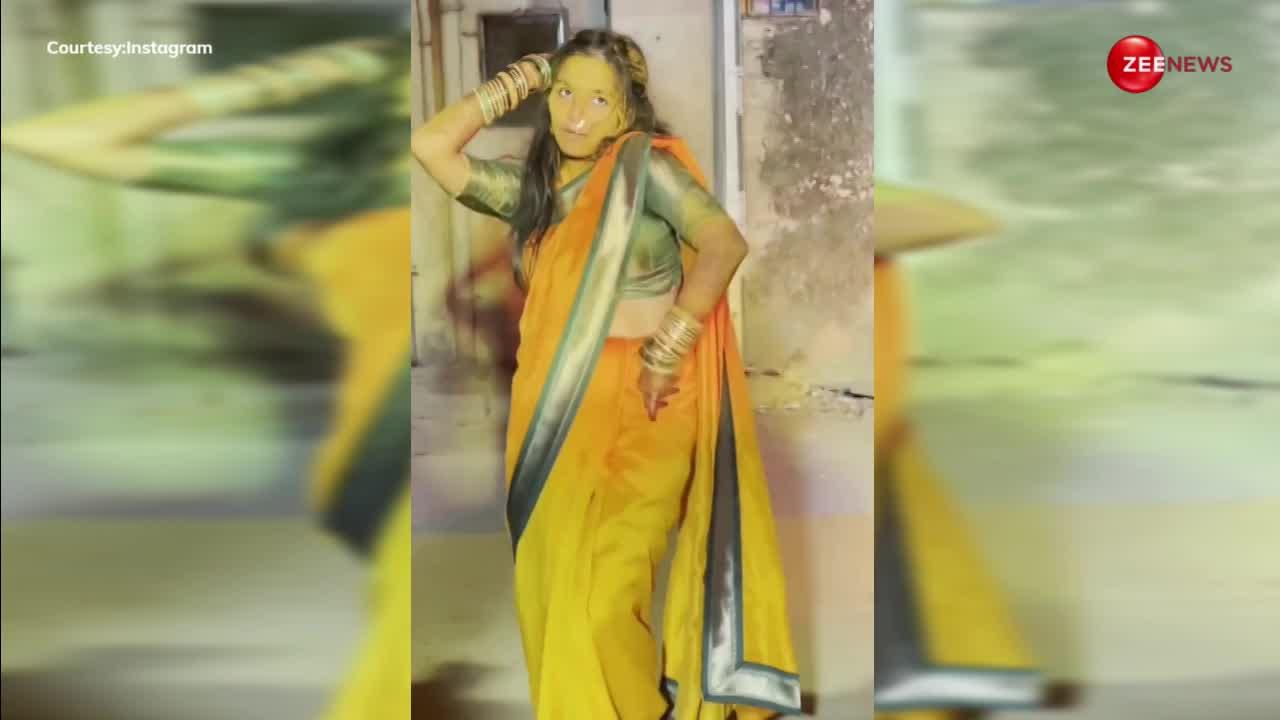 Viral Video:  Madhuri Dixit के गाने  Humko Aaj Kal Hai पर भाभी ने लगाए ऐसे जबरदस्त ठुमके, चौंक जाएंगे आप