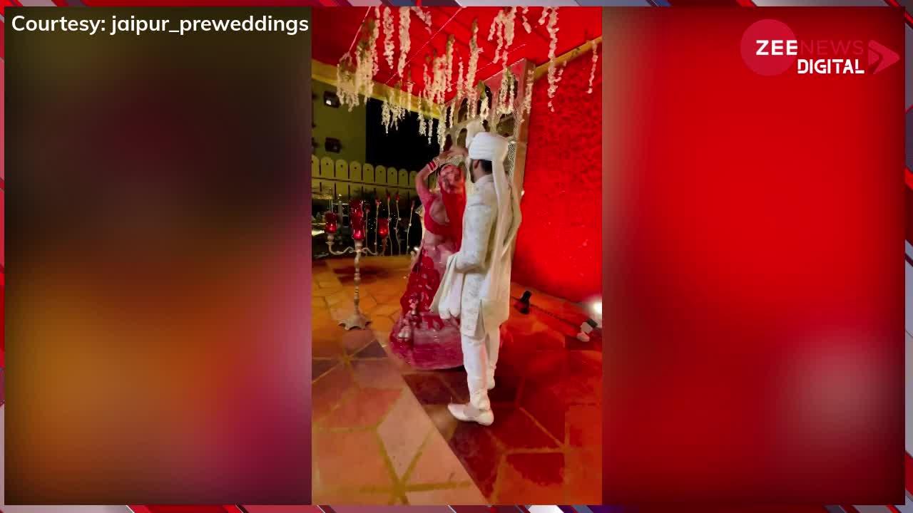 Viral Video: दुल्हे के साथ रोमांटिक डांस करते हुए स्टेज पर जोर से गिरी दु्ल्हन, सोशल मीडिया पर वीडियो जमकर हुआ वायरल