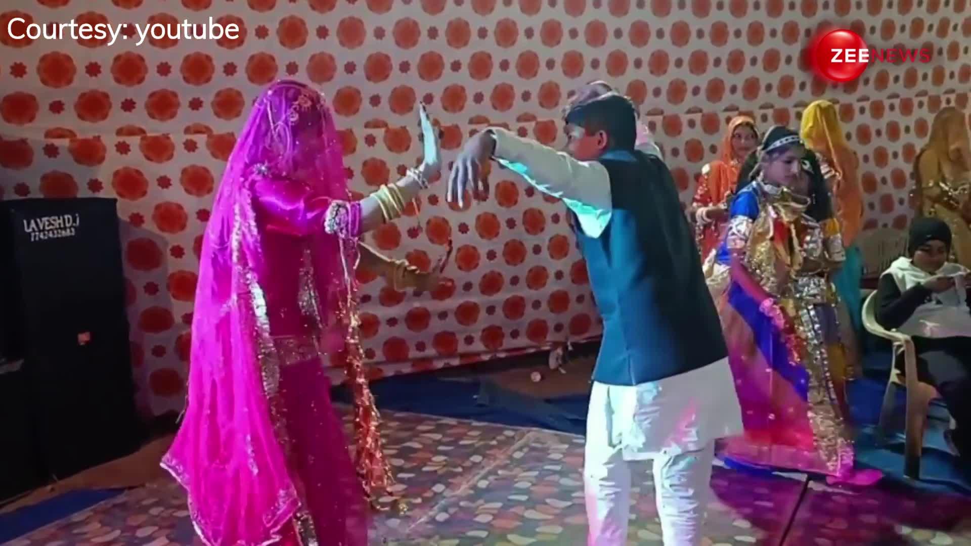 'नखरालो देवरियो' गाने पर राजस्थानी देवर भाभी ने किया झन्नाटेदार डांस, दिखाए बोल्ड मूव्स तो मच गया हंगामा