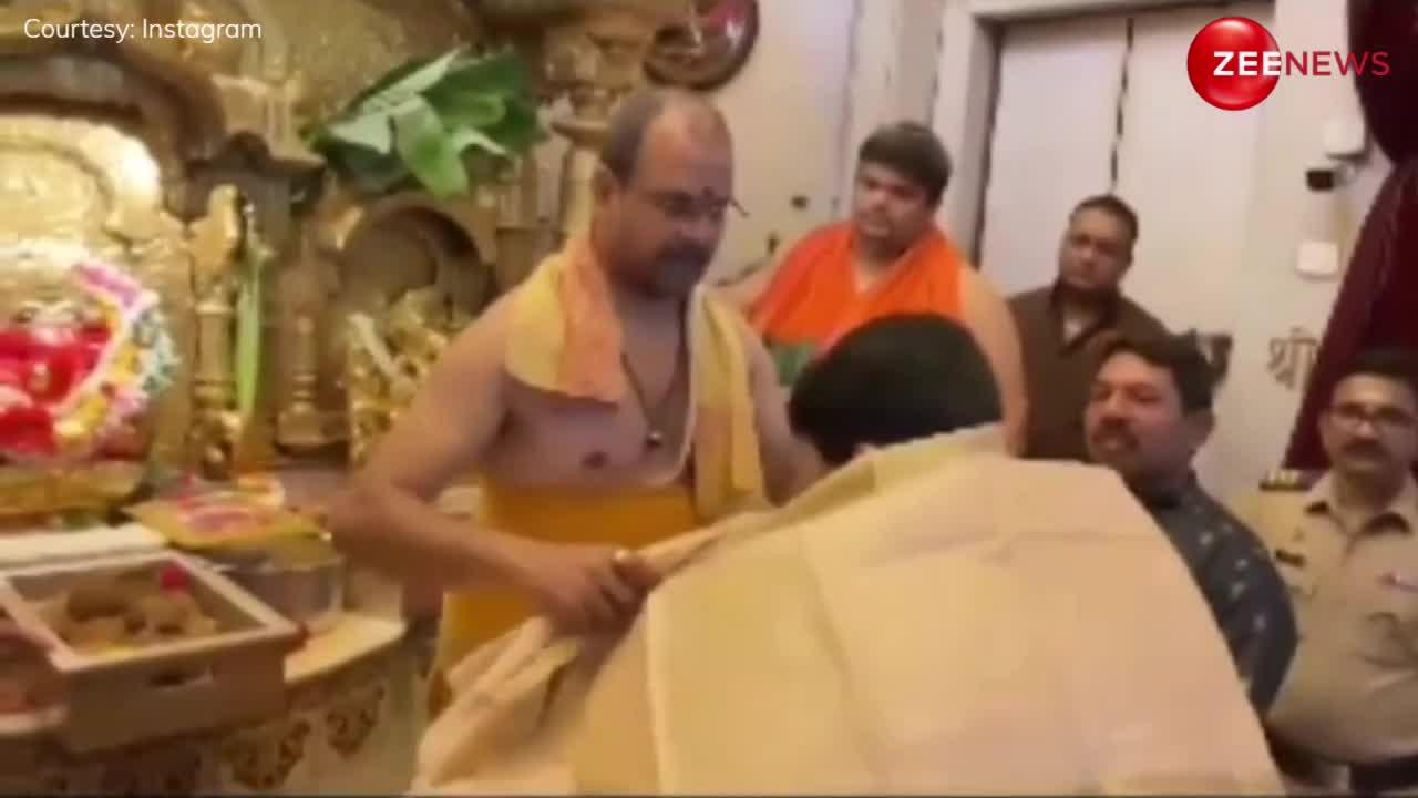 Video: आरोपों से मुक्त होकर सिद्धिविनायक मंदिर पहुंचे Sooraj Pancholi, बप्पा का लिया आशीर्वाद